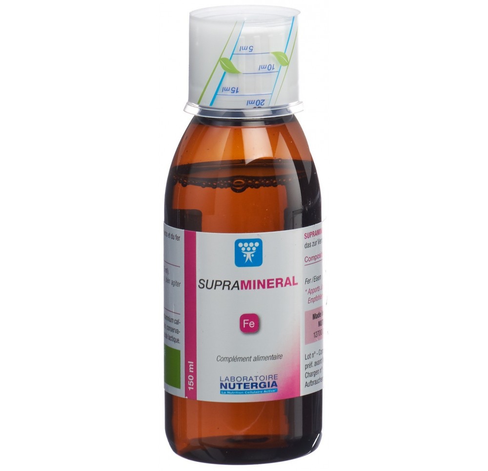 NUTERGIA Supraminéral Oligomax Fer fl 150 ml