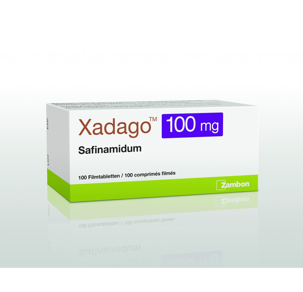 XADAGO cpr pell 100 mg 100 pce