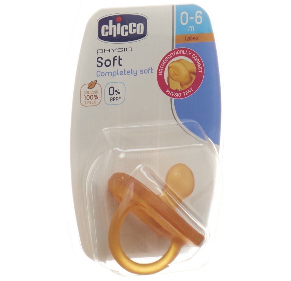 CHICCO sucette physio caout gommotto 0-6m mini