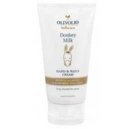 OLIVOLIO Crème pour les mains lait d'ânesse 150 ml