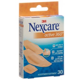 3M NEXCARE pansements Active 360 ass 30 pce