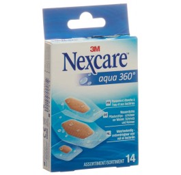 3M NEXCARE pansements Aqua 360 ass 14 pce