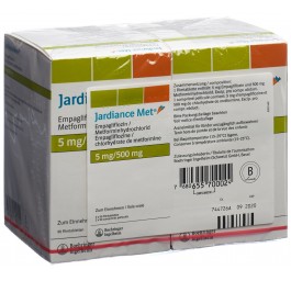 JARDIANCE MET cpr pell 5/500mg 2 x 90 pce