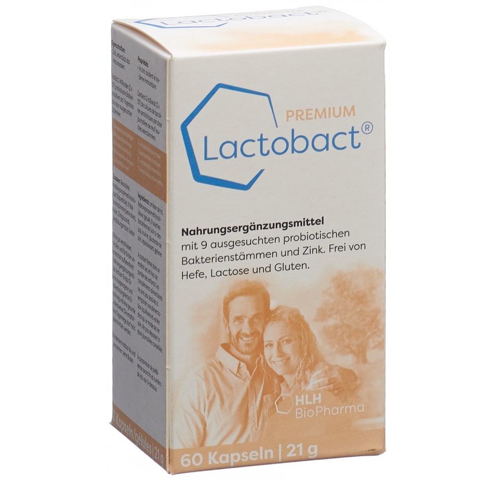 LACTOBACT PREMIUM caps bte 60 pce