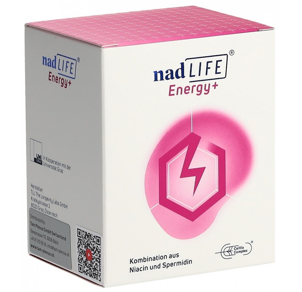 SPERMIDINELIFE nadLIFE Energy+ sach 30 pce