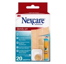 3M NEXCARE Family set assorti 20 pce