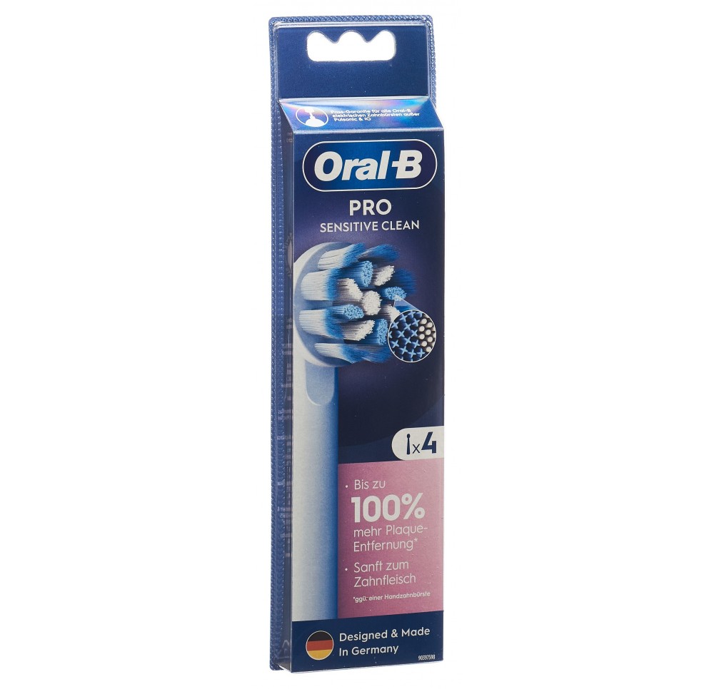 ORAL-B brossette Sensitive Clean Pro 4 pce