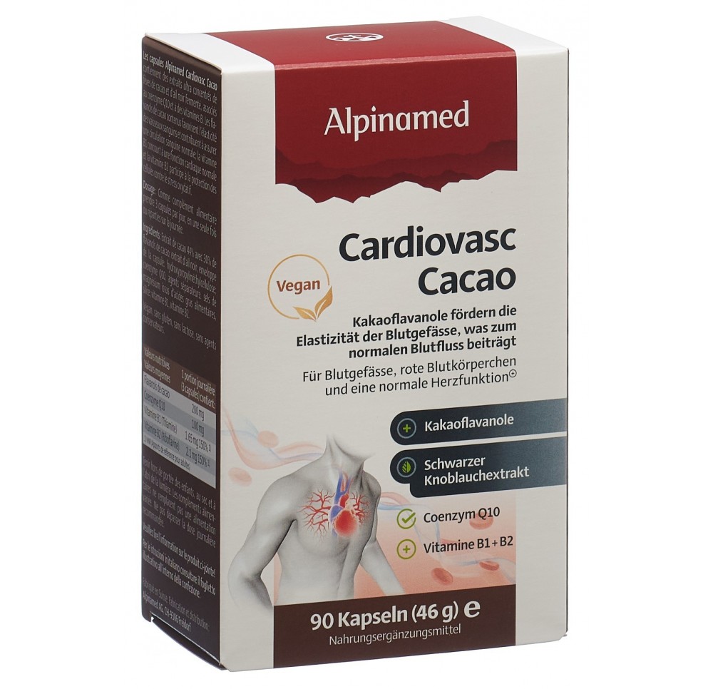 ALPINAMED Cardiovasc Cacao caps 90 pce