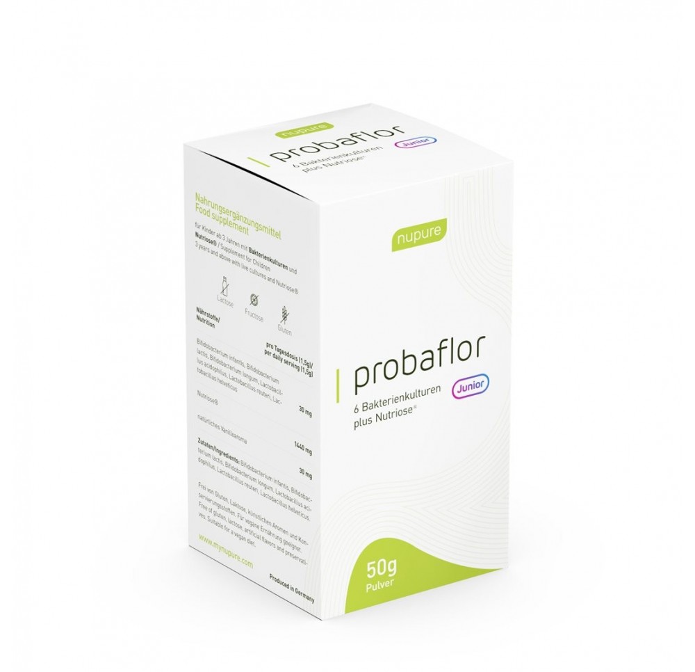 NUPURE probaflor junior pdr probiotiques 50 g