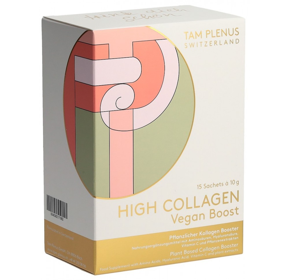 TAM PLENUS High Collagen Vegan Boost sach 15 pce