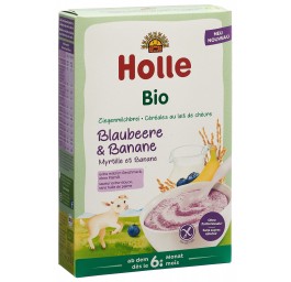 HOLLE céréales lait de chèvre myrt bana bio 200 g