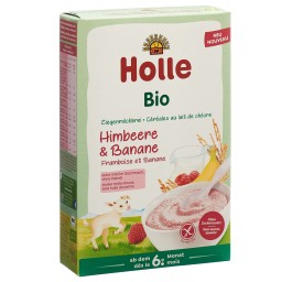 HOLLE céréales lait de chèvre framb bana bio 200 g