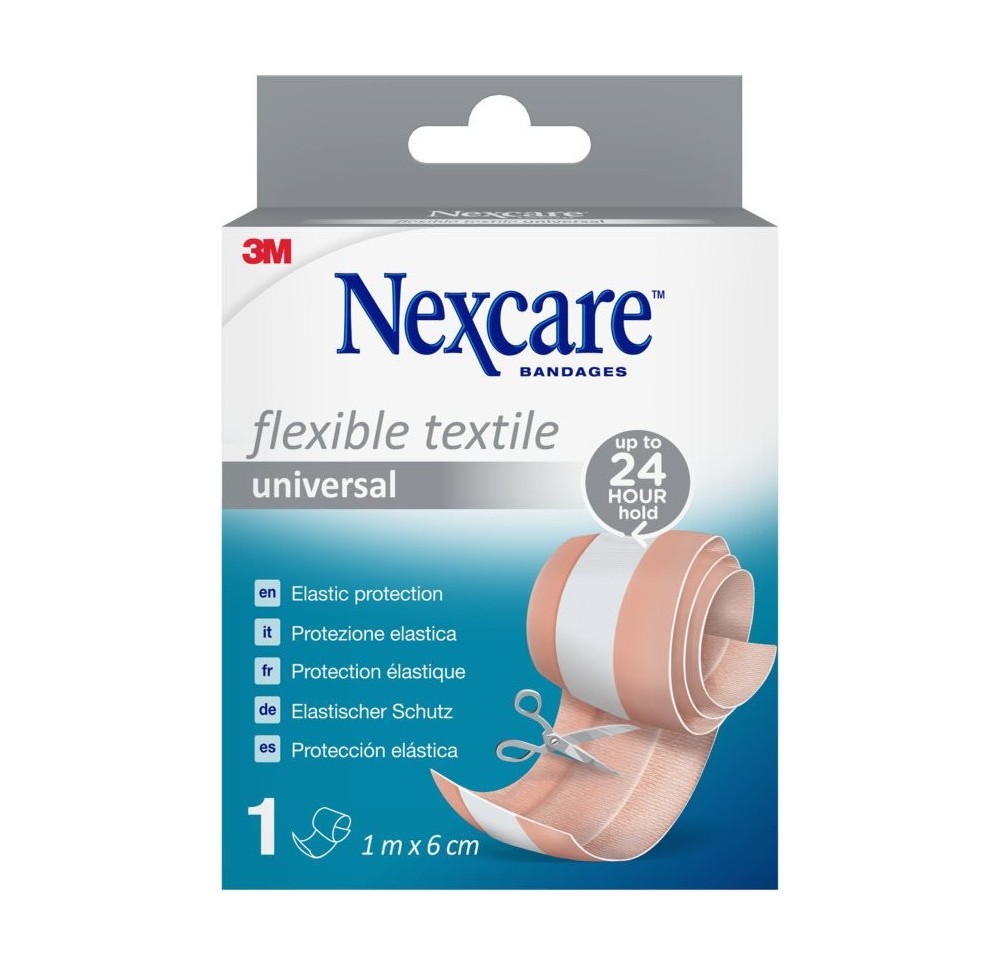 3M NEXCARE Band Flexible Textile Univeral 1mx6cm