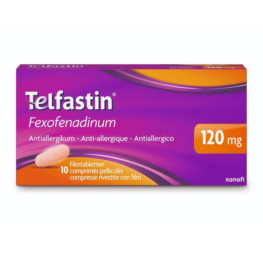 TELFASTIN cpr pell 120 mg 10 pce