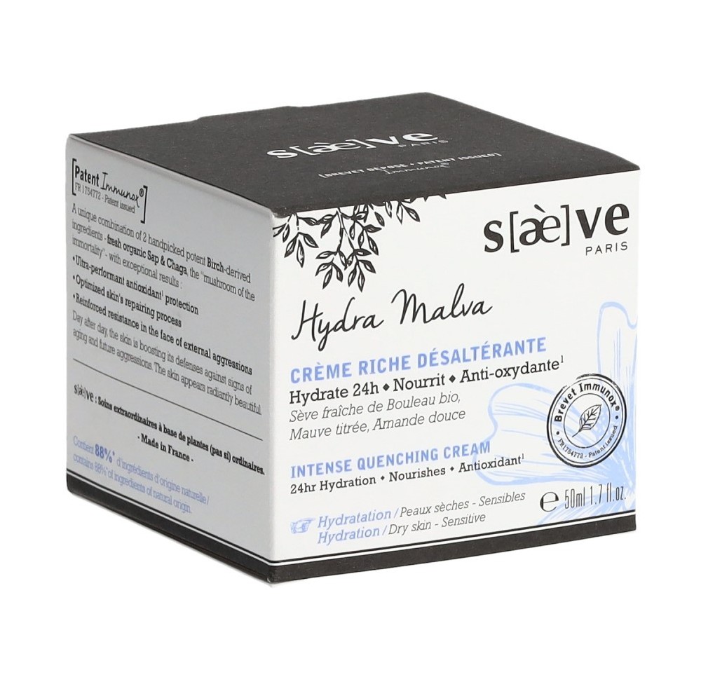 SAEVE Hydra Malva crème riche désaltérante 50 ml