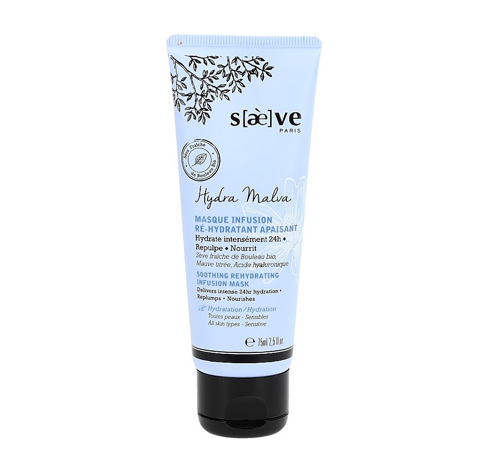 SAEVE Hydra Malva masque infu ré-hydr apais 75 ml