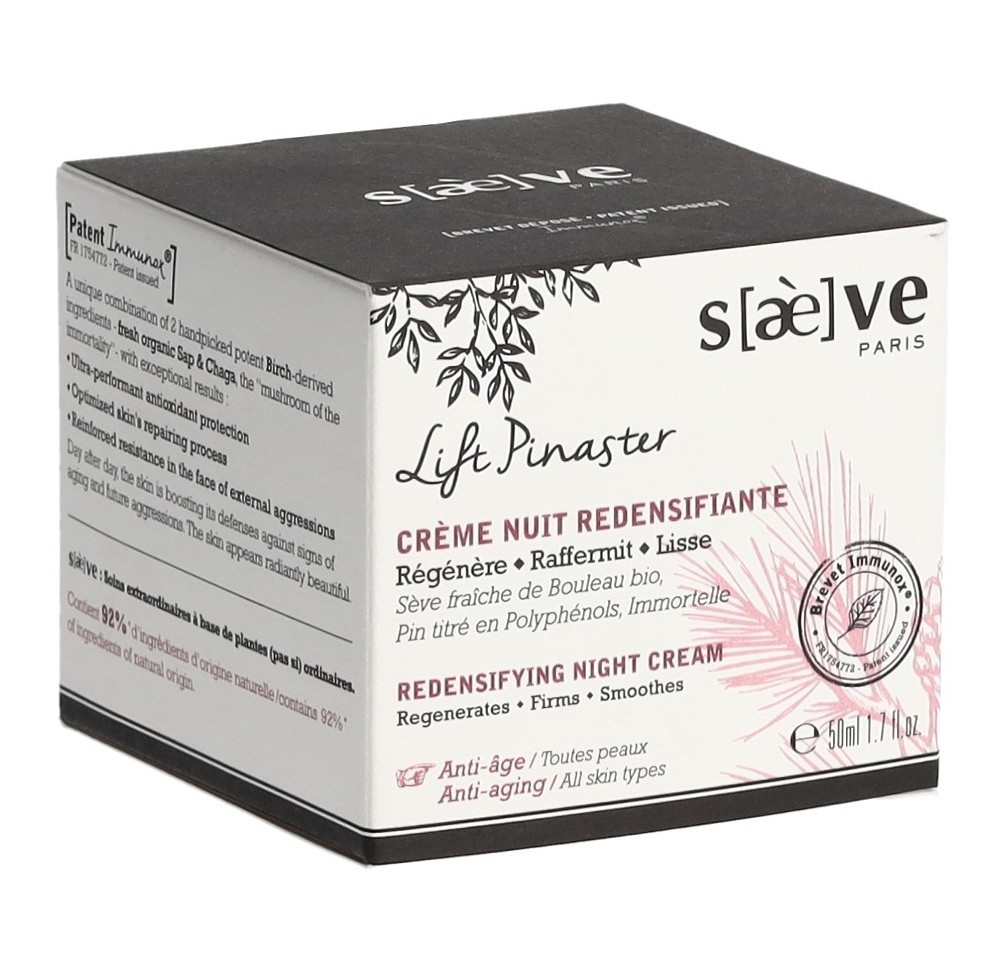 SAEVE Lift Pinaster crème nuit redensifiante 50 ml