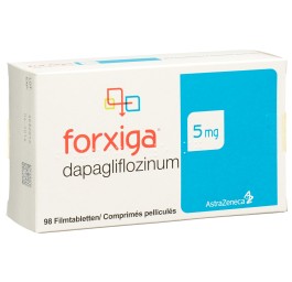 FORXIGA cpr pell 5 mg 98 pce