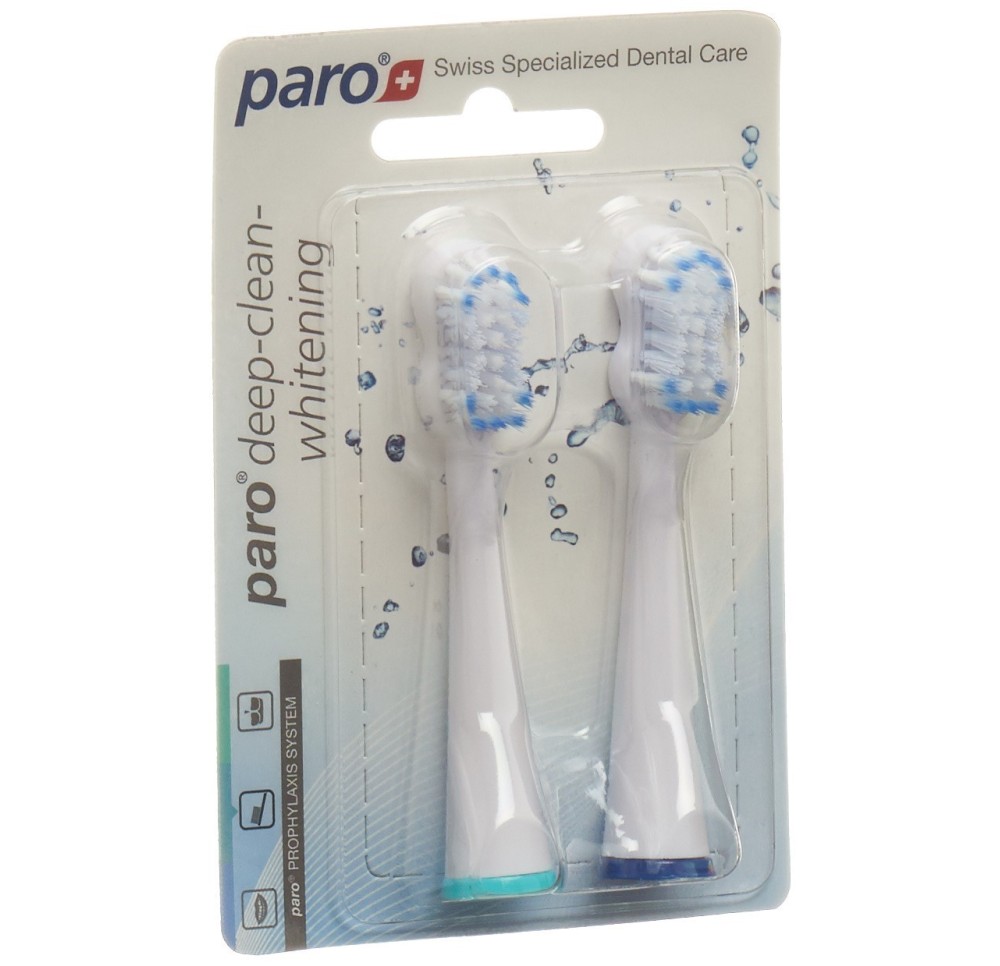 PARO deep clean whi brosse rechange sonic 2 pce