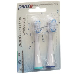 PARO deep clean whi brosse rechange sonic 2 pce