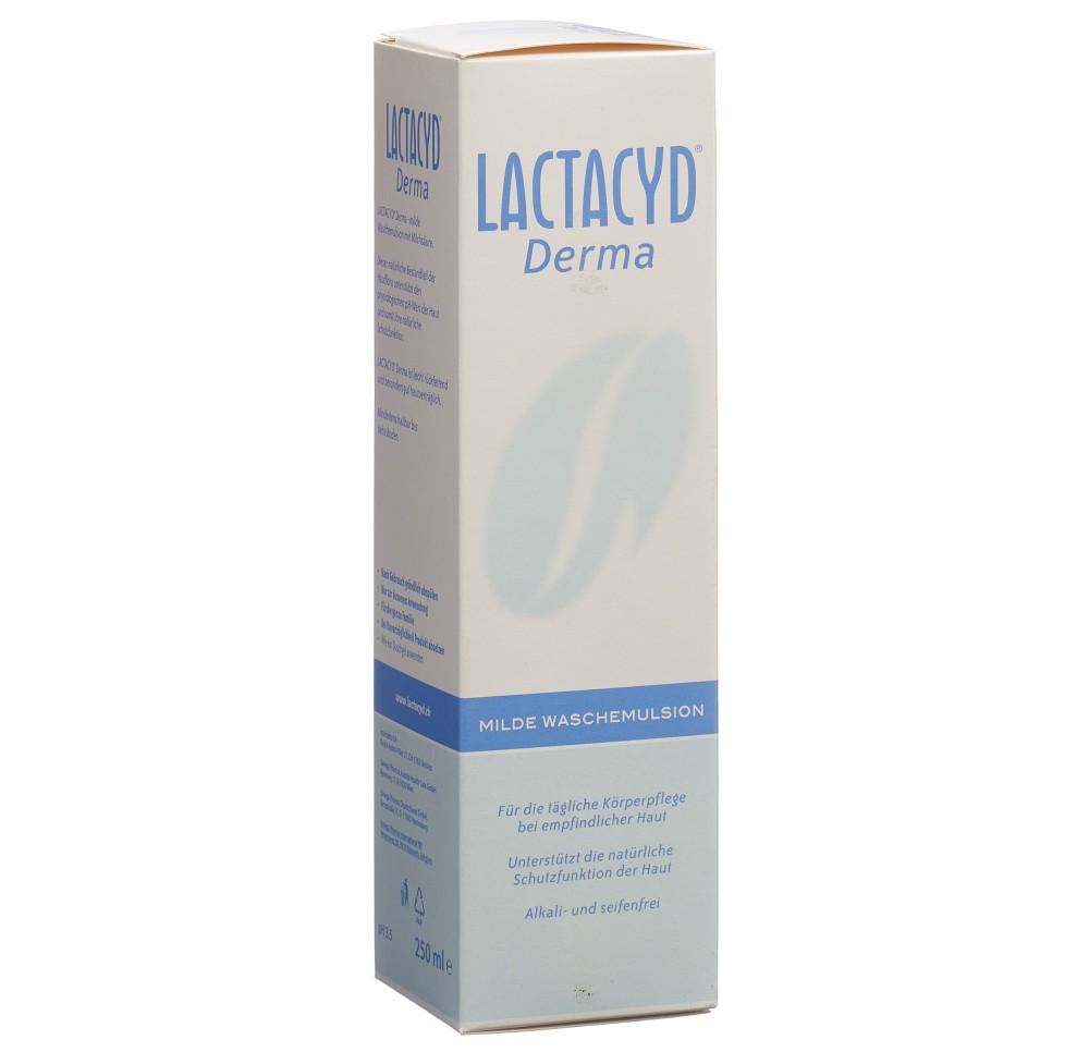 LACTACYD DERMA émulsion nettoyante douce 250 ml