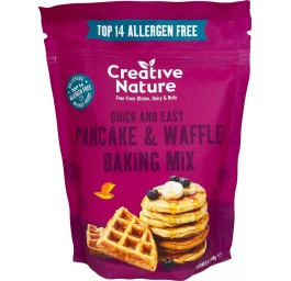 CREATIVE NATURE Préparation pancakes gaufres 266 g