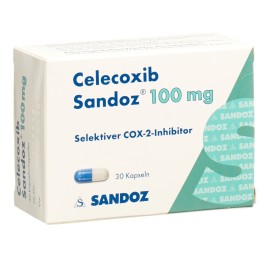 CELECOXIB Sandoz caps 100 mg 30 pce
