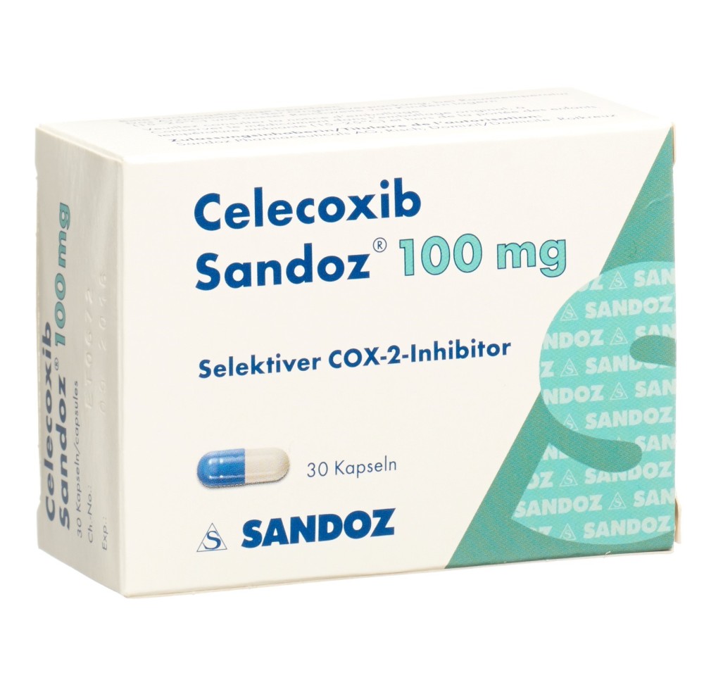 CELECOXIB Sandoz caps 100 mg 30 pce