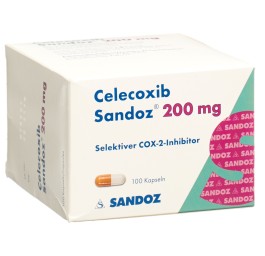 CELECOXIB Sandoz caps 200 mg 100 pce