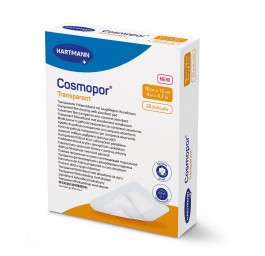 COSMOPOR transparent 10x12cm stérile 25 pce