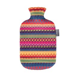 FASHY bouillotte 2l a housse motif peruvien