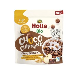 HOLLE Crispy Cereals Choco Chipmunk sach 125 g