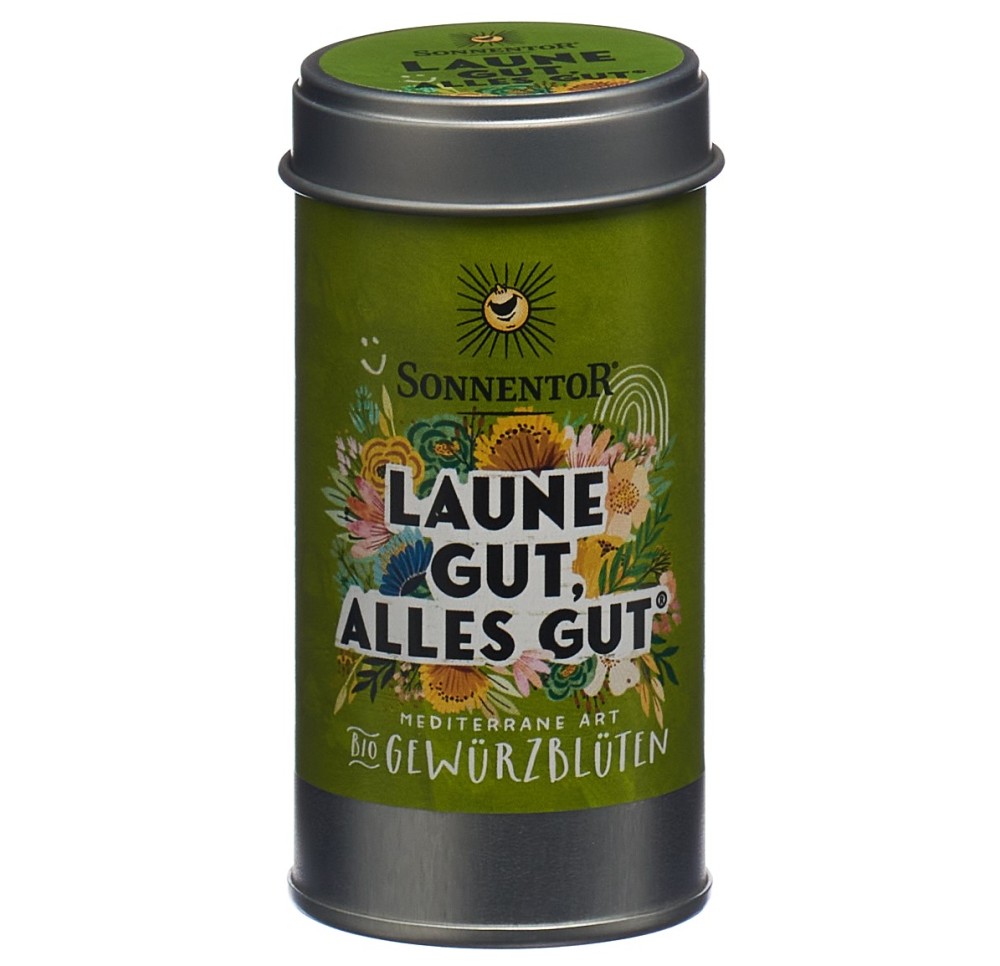 SONNENTOR Laune gut Gewürzblüt BIO saupoudr 25 g SONNENTOR Laune gut Gewürzblüt BIO saupoudr 25 g