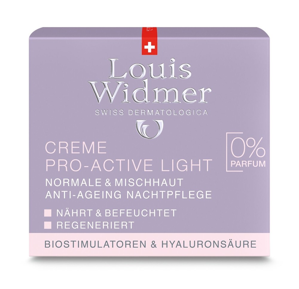 WIDMER crème pro active light s parf 50 ml WIDMER crème pro active light s parf 50 ml