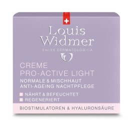 WIDMER crème pro active light parf 50 ml