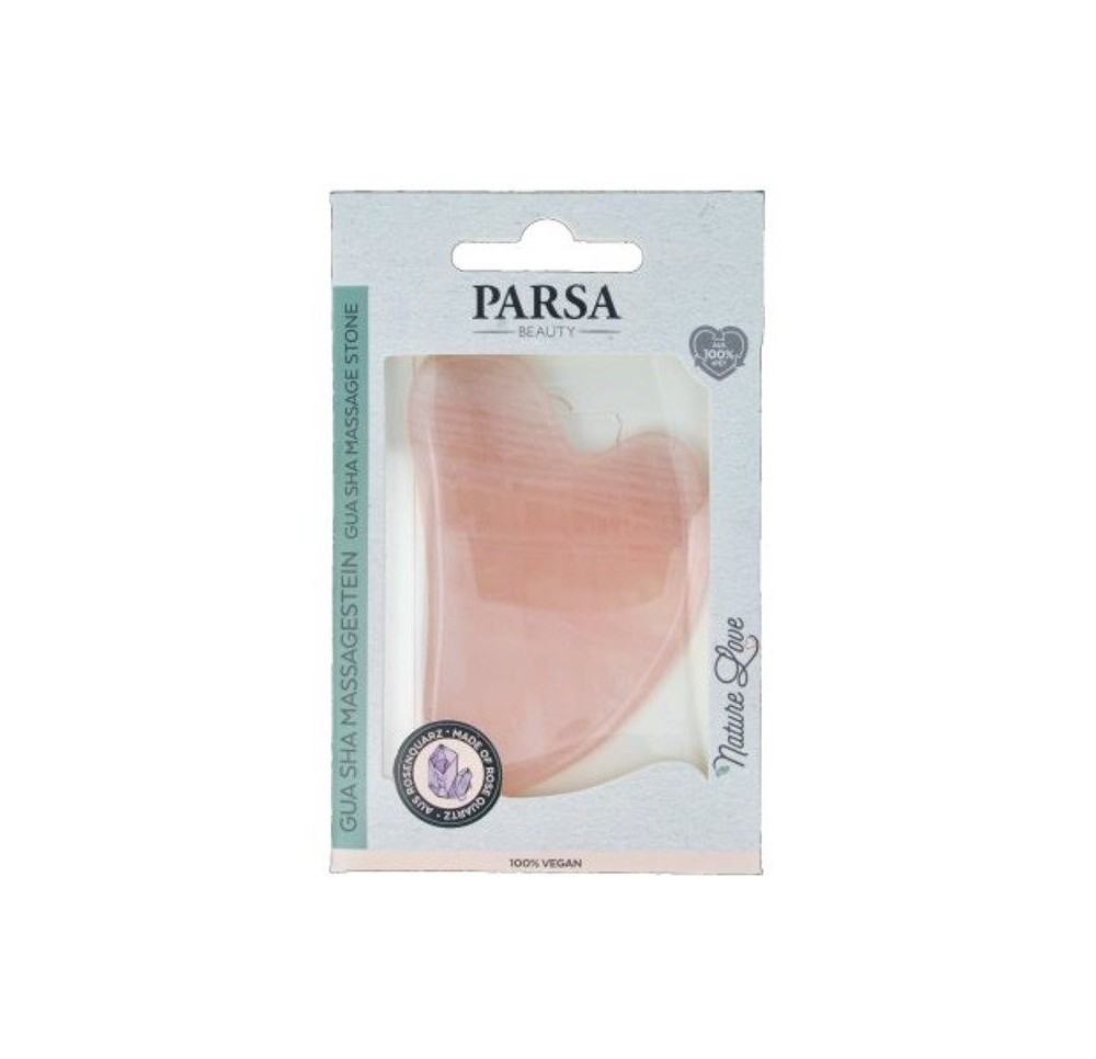 PARSA Nature Love Gua Sha Quartz rose