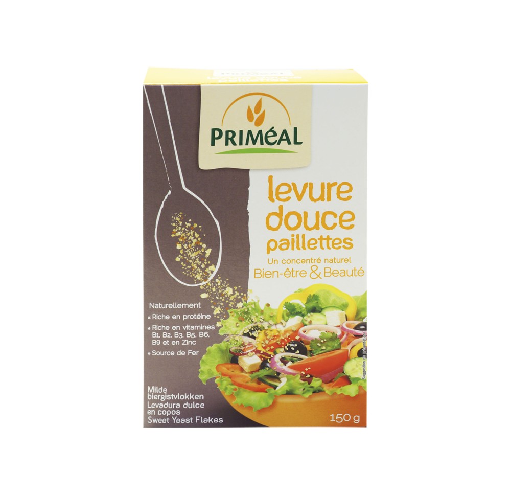 PRIMEAL Levure douce paillettes 150 g PRIMEAL Levure douce paillettes 150 g