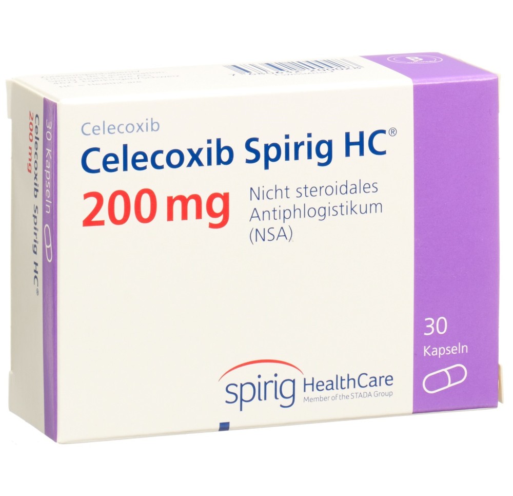 CELECOXIB Spirig HC caps 200 mg 30 pce
