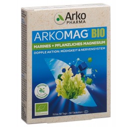 ARKOMAG double magnésium cpr bio 30 pce