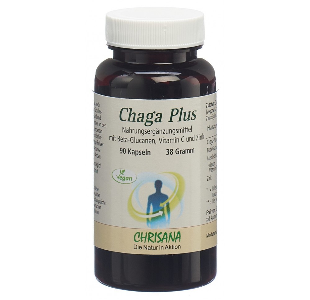 CHRISANA Chaga Plus caps bte 90 pce