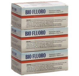 BIOFLUORO Fluorescein Ophtalmic Strips 300 pce