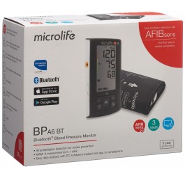 MICROLIFE tensiomètre Afib A6 BT black