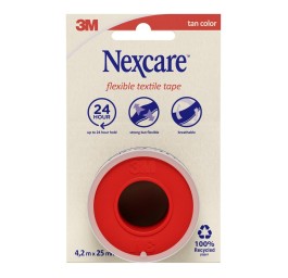 3M NEXCARE Flexible ruban text 4.2mx25mm rouleau