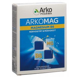 ARKOMAG magésium vitamine B6 caps 60 pce