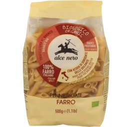 ALCE NERO penne épeautre clair 500 g