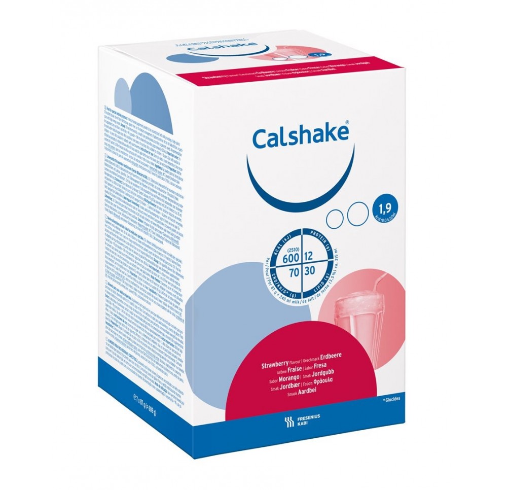 CALSHAKE fraise 7 x 87 g