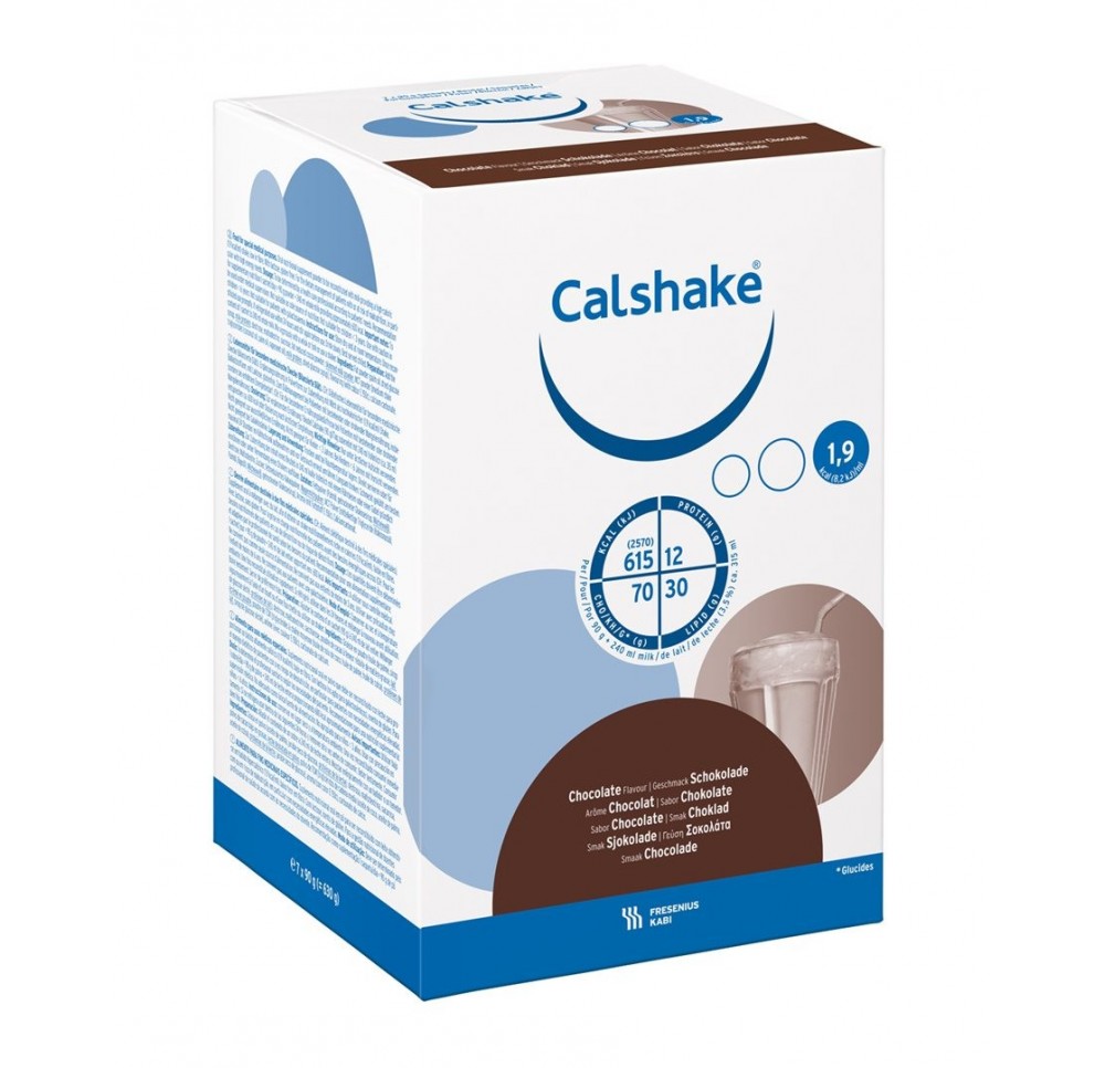 CALSHAKE chocolat 7 x 90 g