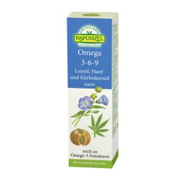 RAPUNZEL Omega 3-6-9 hui lin chanv cour 100 ml