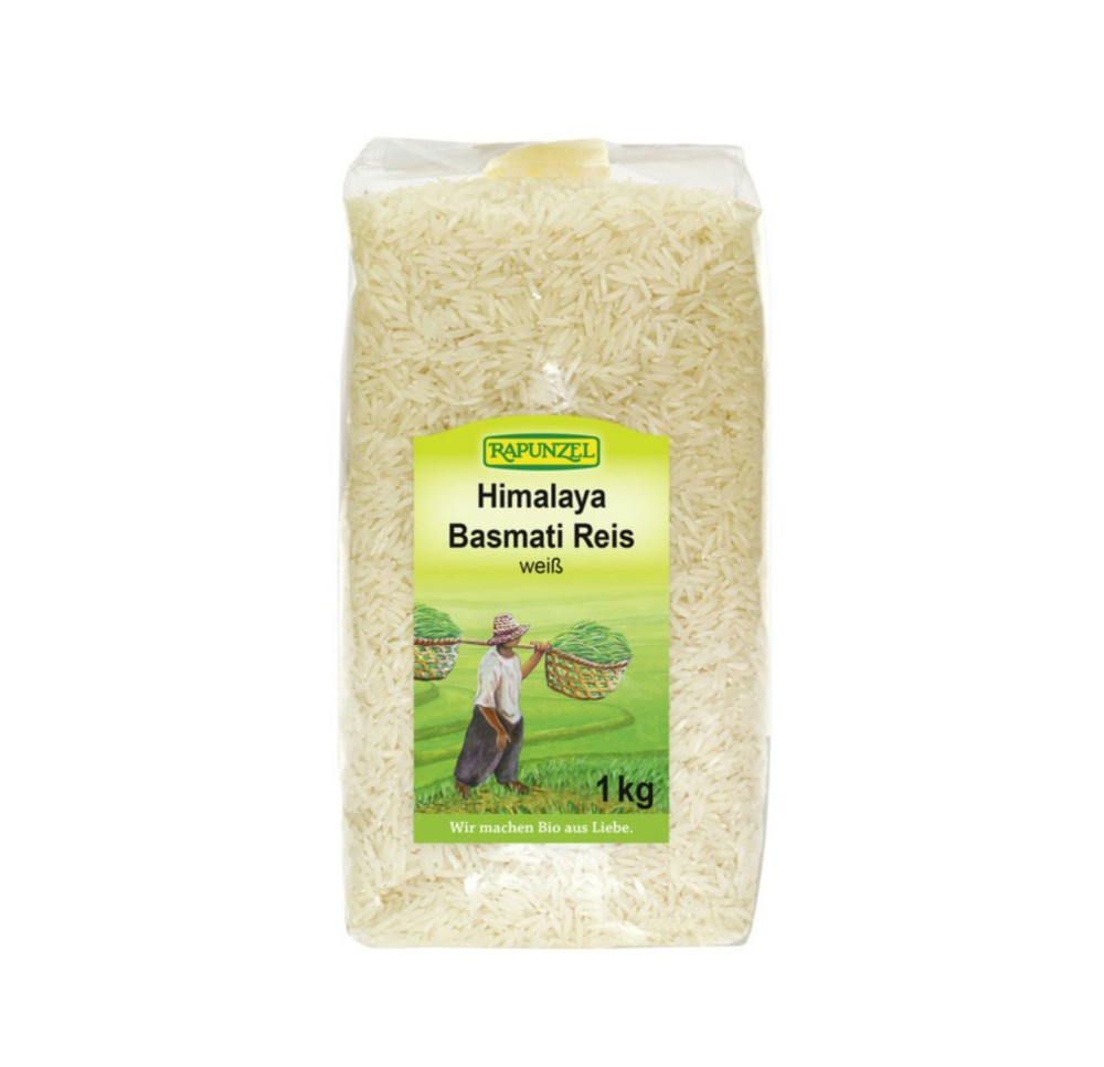 RAPUNZEL himalaya riz basmati blanc sach 1 kg RAPUNZEL himalaya riz basmati blanc sach 1 kg