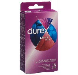 DUREX Love Mix préservatif 18 pce